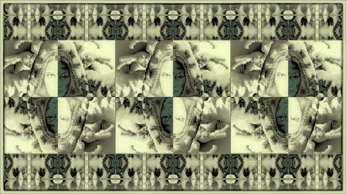 Multi-Chiaroscuro, Combining Kara's Snowy Yew and mwic's relay image sketch of Snowflake(?)