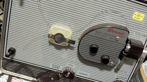 Antique film projector, A second film projector picture I took in an antique shop